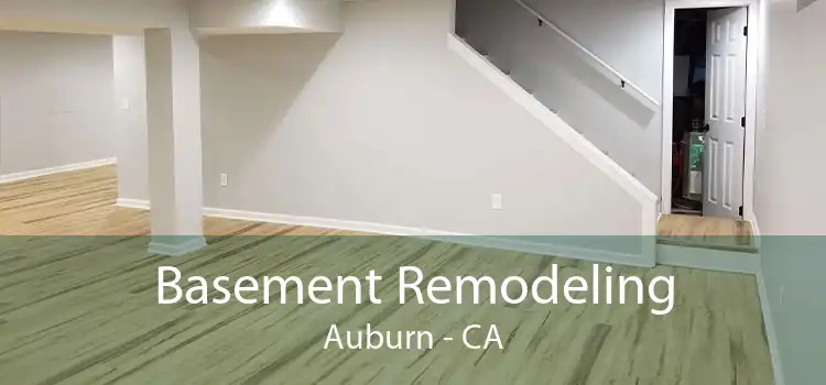 Basement Remodeling Auburn - CA