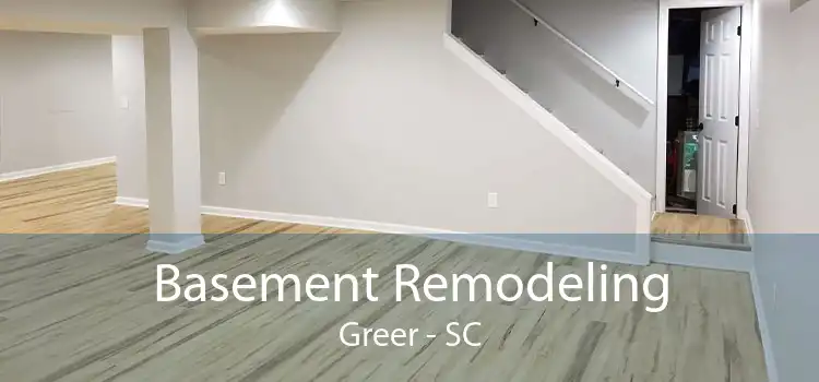 Basement Remodeling Greer - SC