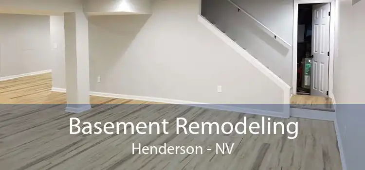 Basement Remodeling Henderson - NV