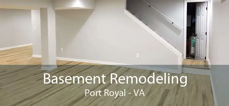 Basement Remodeling Port Royal - VA