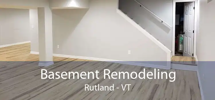 Basement Remodeling Rutland - VT