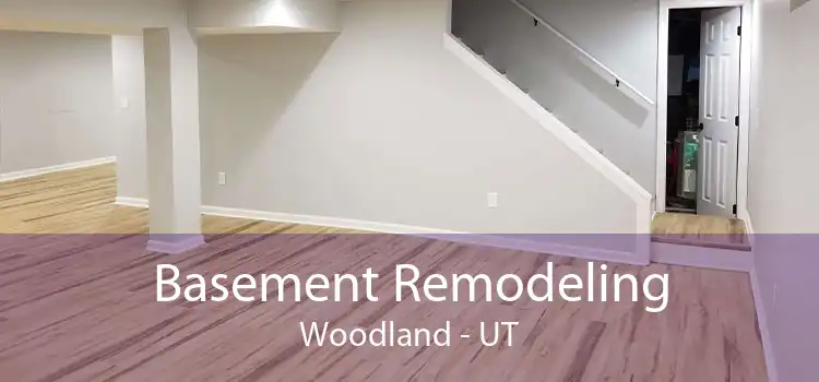 Basement Remodeling Woodland - UT