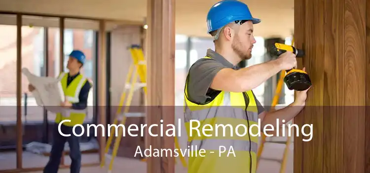 Commercial Remodeling Adamsville - PA