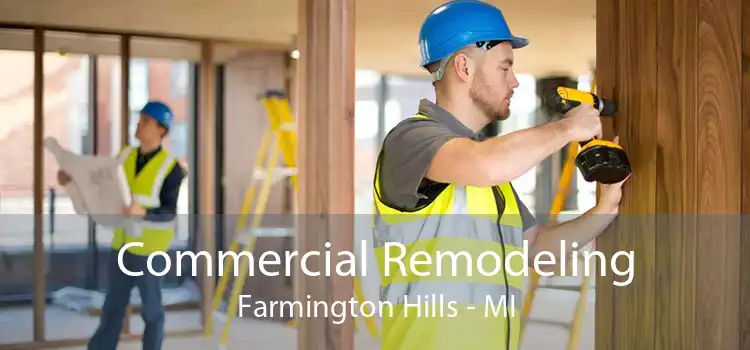 Commercial Remodeling Farmington Hills - MI