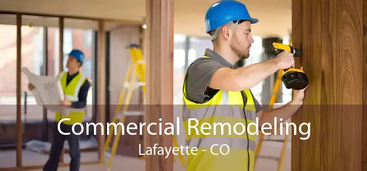 Commercial Remodeling Lafayette - CO