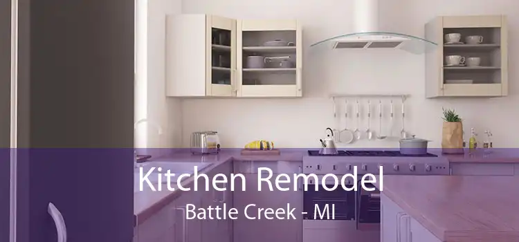 Kitchen Remodel Battle Creek - MI