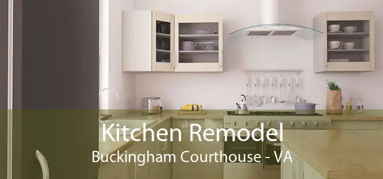 Kitchen Remodel Buckingham Courthouse - VA