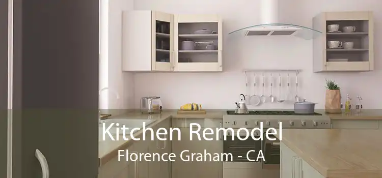 Kitchen Remodel Florence Graham - CA