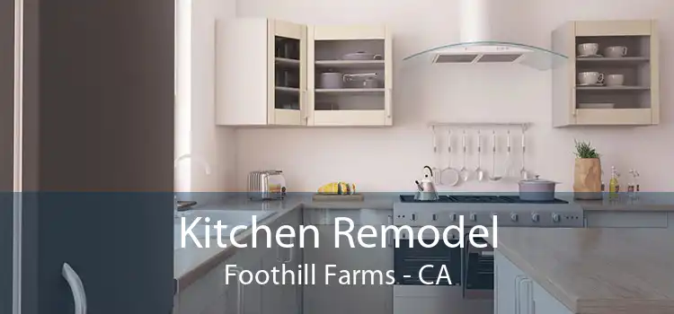 Kitchen Remodel Foothill Farms - CA
