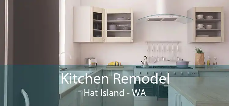 Kitchen Remodel Hat Island - WA