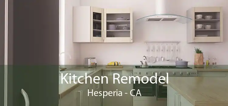 Kitchen Remodel Hesperia - CA