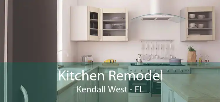 Kitchen Remodel Kendall West - FL