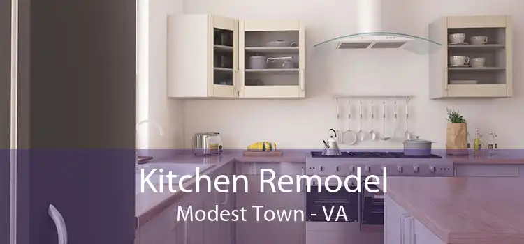 Kitchen Remodel Modest Town - VA