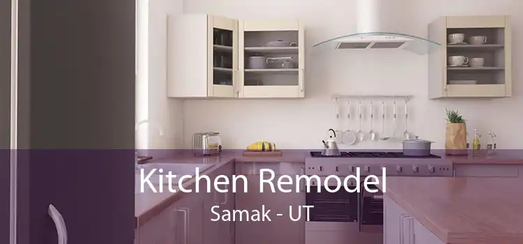 Kitchen Remodel Samak - UT