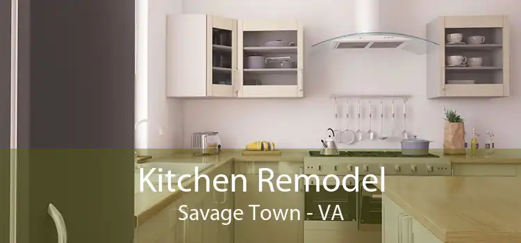 Kitchen Remodel Savage Town - VA