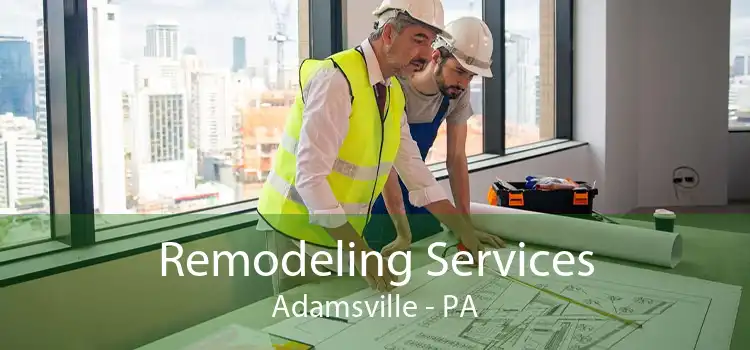 Remodeling Services Adamsville - PA