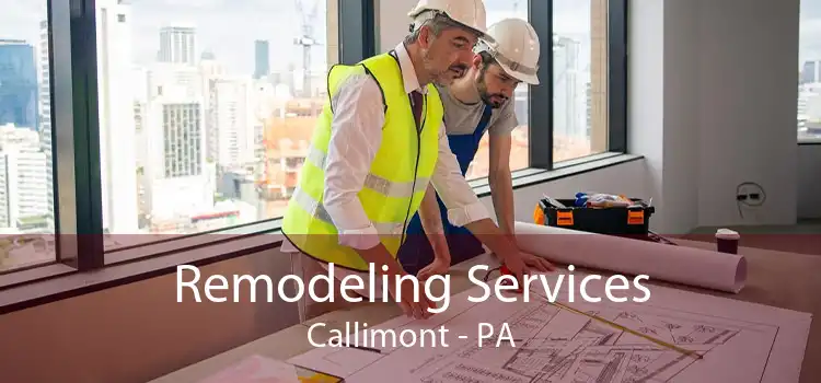 Remodeling Services Callimont - PA