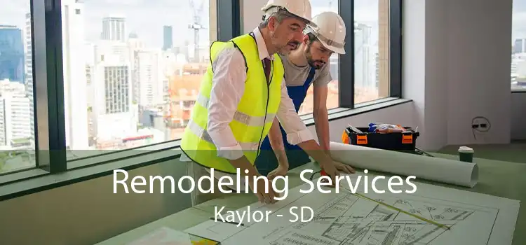 Remodeling Services Kaylor - SD